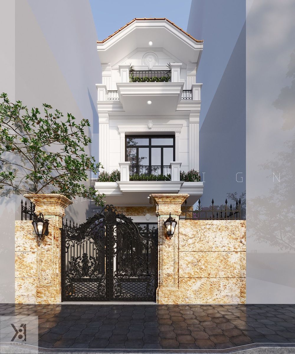 Cải tạo nhà phố trọn gói nhà anh Châu phong cách tân cổ điển - X8Design