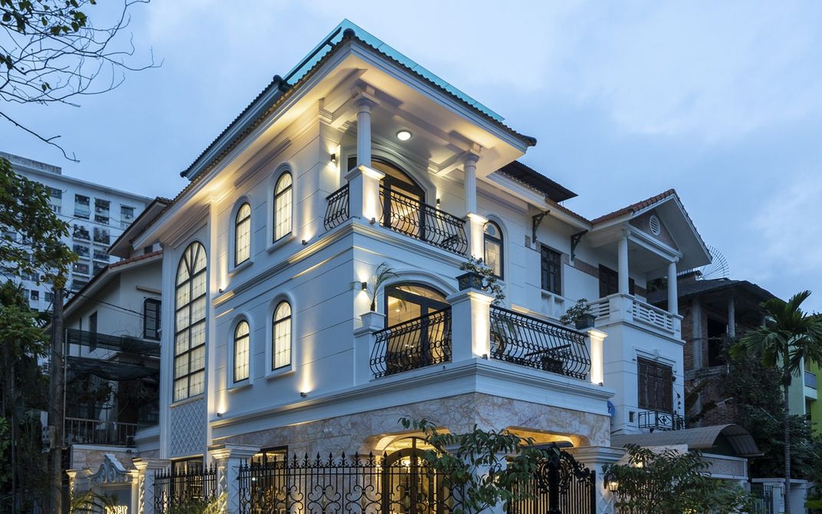 Biệt thự tân cổ điển Nguyễn Đức Cảnh Hoàng Mai - ảnh thực tế sau bàn giao - X8DESIGN
