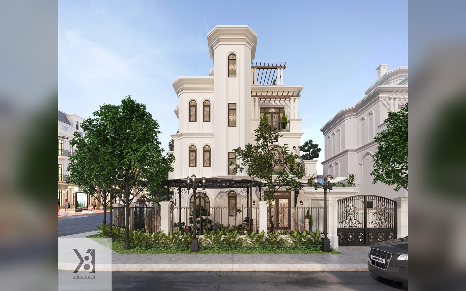 Thiết kế biệt thự Vinhomes Ocean Park - X8DESIGN