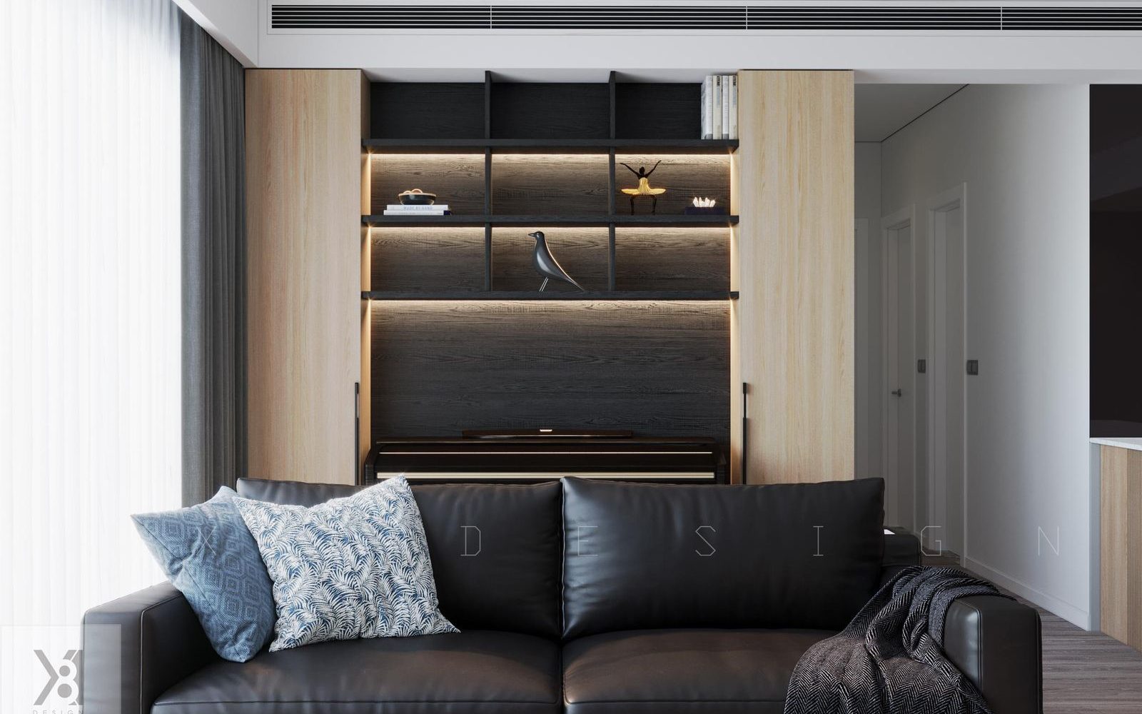 Thiết kế nội thất căn hộ Vinhomes D'Capitale Trần Duy Hưng - X8DESIGN