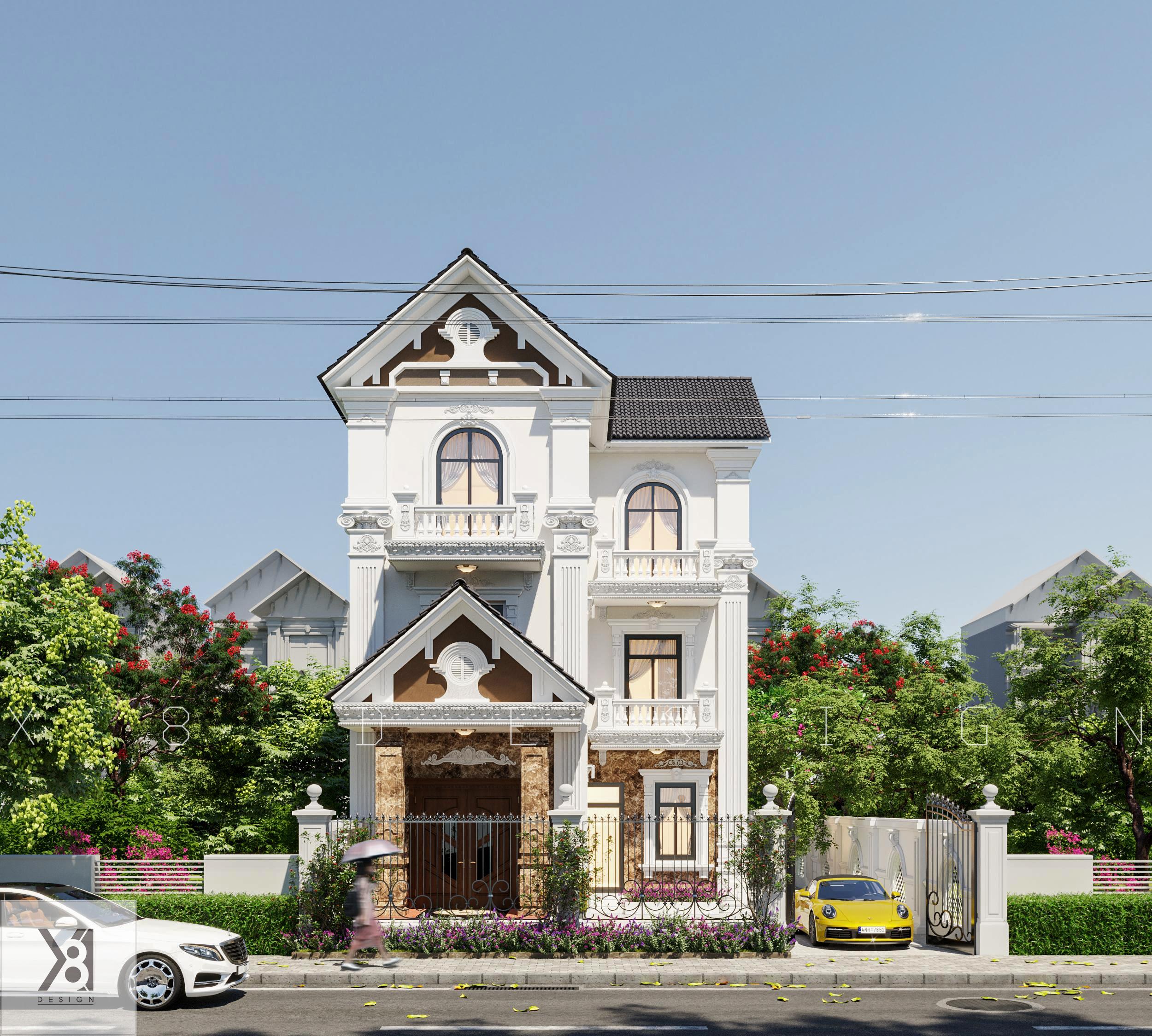 Nội thất biệt thự tân cổ điển - X8DESIGN