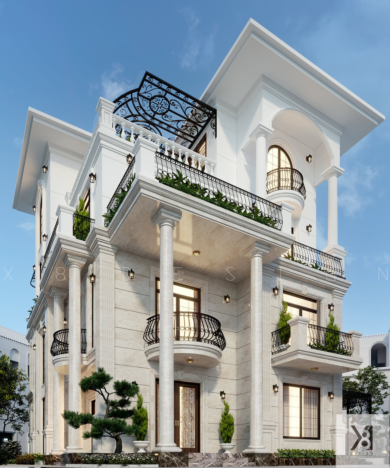 Thiết kế biệt thự Hải Phòng - X8DESIGN